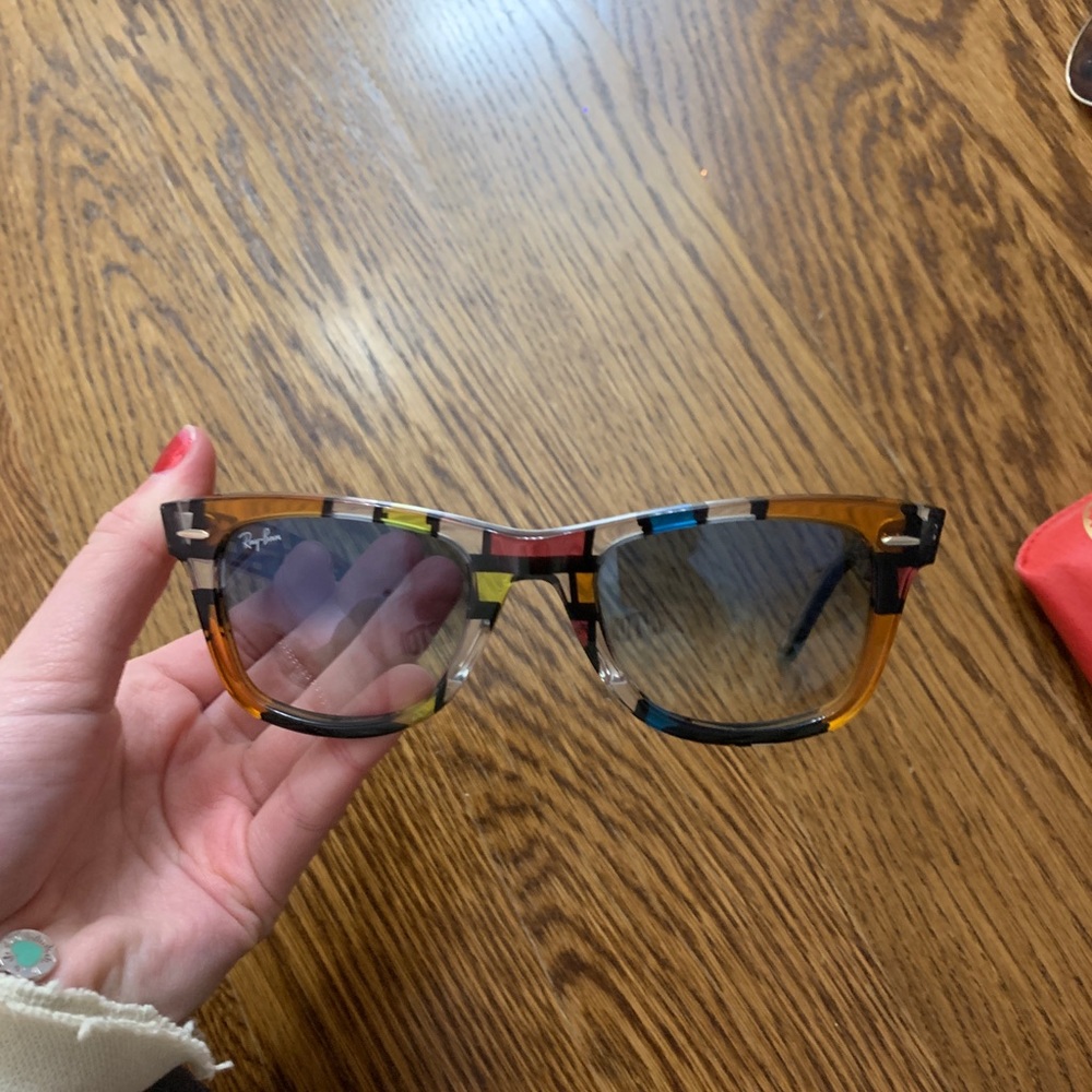 Ray ban rainbow wayfarers